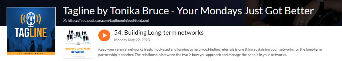 tagline podcast